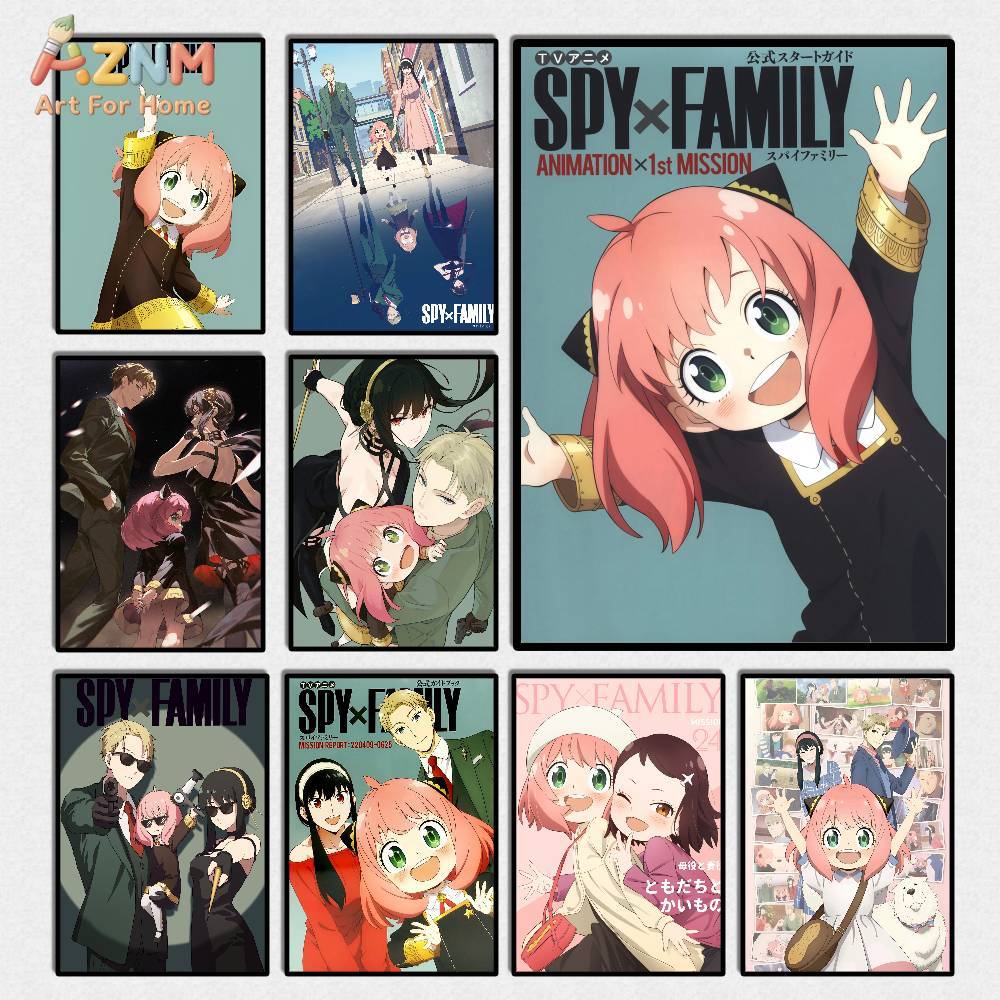 Home Improvement Kids - AZNM Spy x Family อะนิเมะภาพพิมพ์บนผ้าใบติดผนัง, อันยา