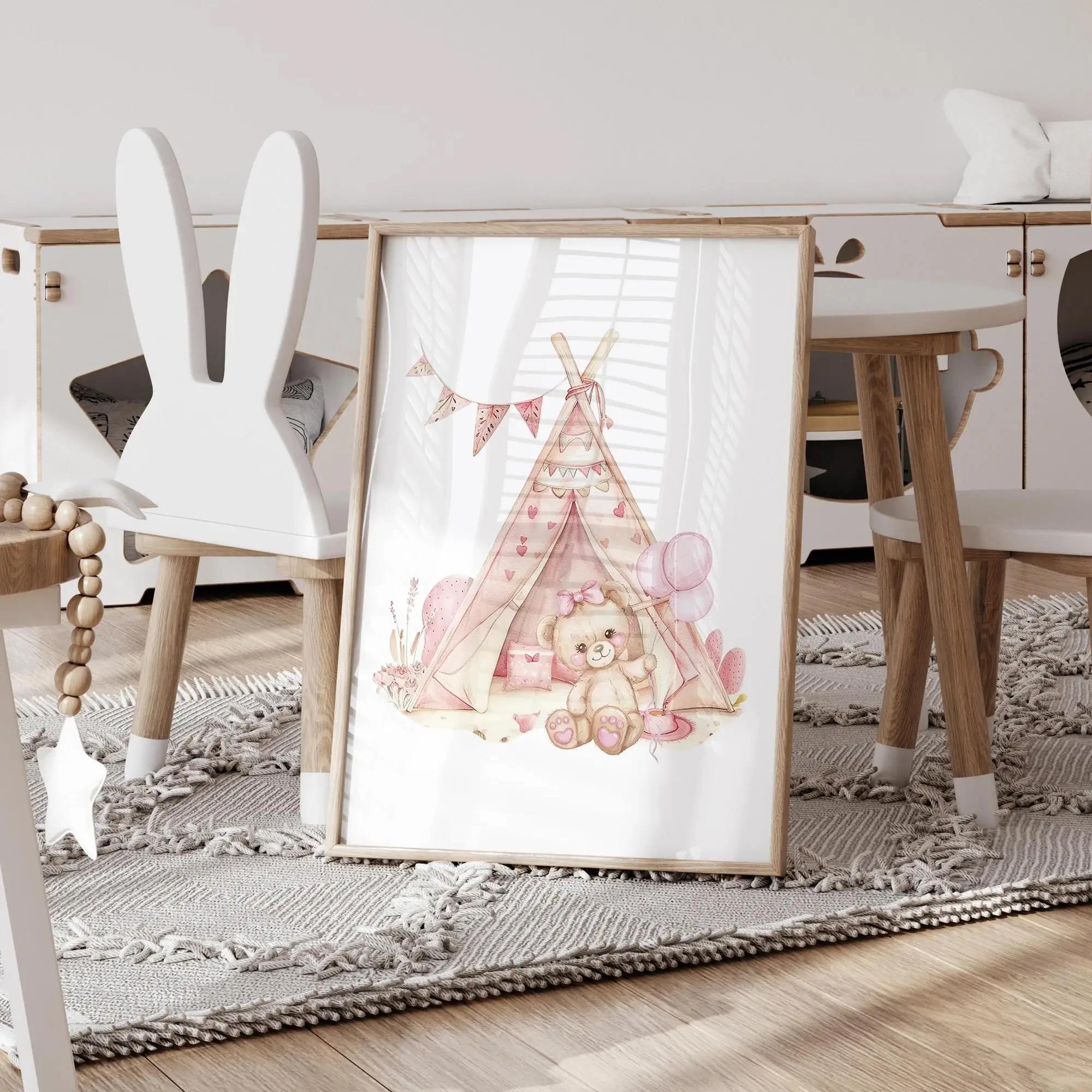 สีชมพู Dream Bear Carousel เต็ - Home Improvement Kids บทวิจารณ์และราคา