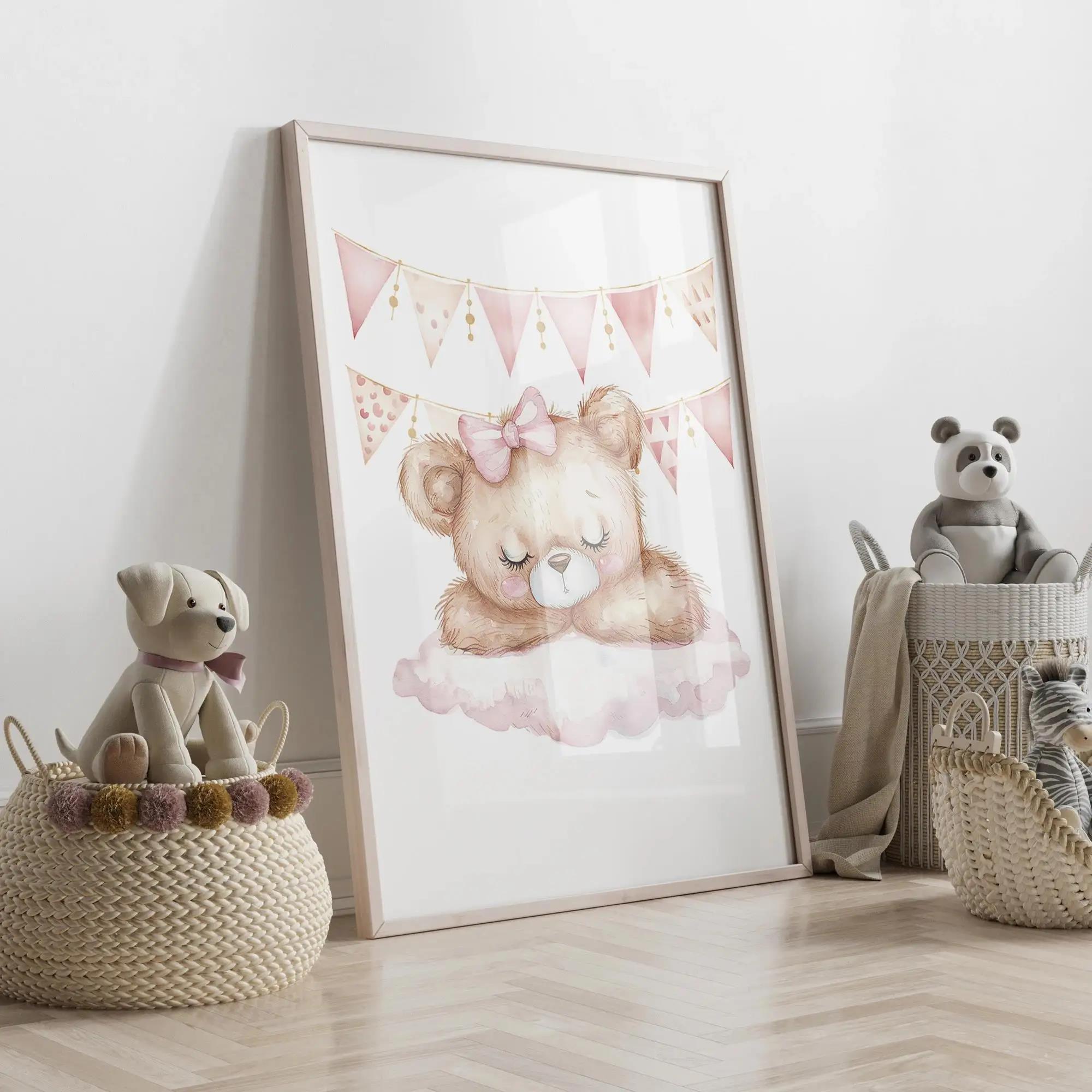 สีชมพู Dream Bear Carousel เต็ - Home Improvement Kids บทวิจารณ์และราคา